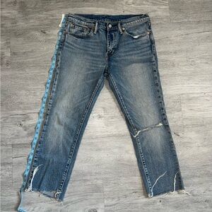 Levi’s 511 Denim Jeans Cropped size 32